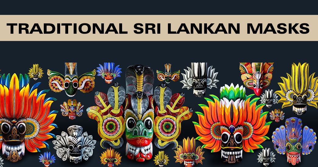 Traditional Sri Lankan masks